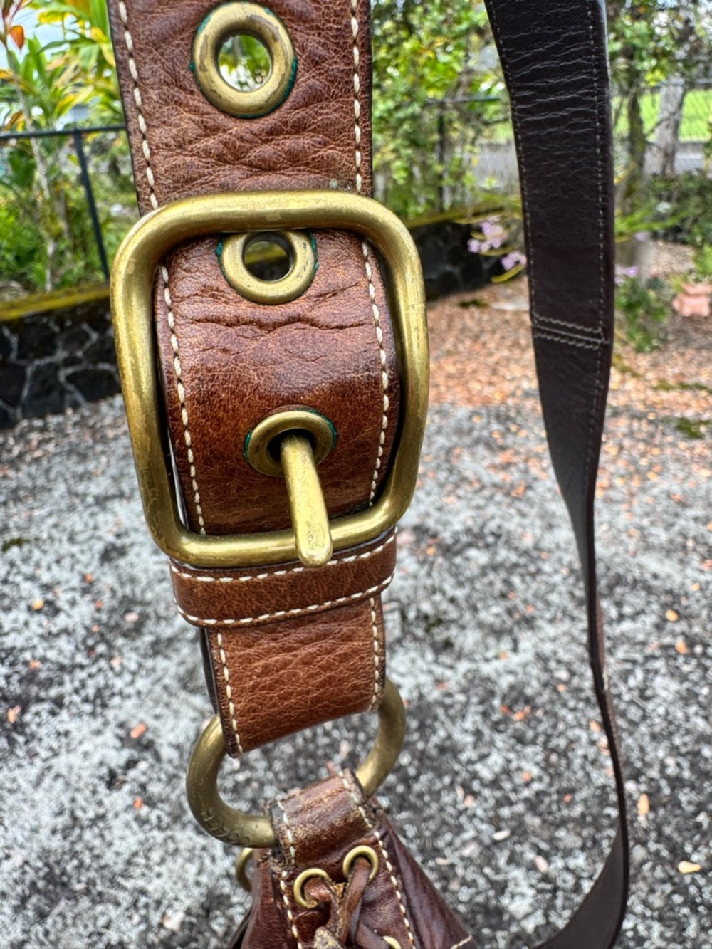 Coach 2006 Soho Legacy Vintage Brown Leather Crossbody Bag Style 10398 - Picture 10 of 15